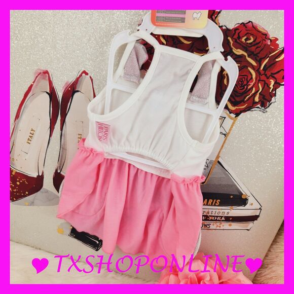 💗🐶PARIS HILTON Pets Love it! Adorable Pet Apparel Bunny 🐶💗 NWT - Picture 6 of 9